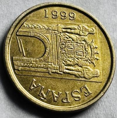 神仙姐姐-中外币专场22 - 1999 年西班牙 5 比塞塔纪念币