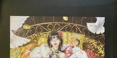 花开卡拍第43期（10月19号周日截拍，品控勿拍!!!拍品不寄存，运费5元，自制卡难免瑕疵，可能存在轻微撞角爆边等出厂瑕疵，品控介意勿拍！） - A4粗闪 燎原人间传 李瓶儿 编号888