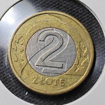 KK钱币收藏小铺 第355场 2月预留时间 周末发货 -  波兰2兹罗提双色币