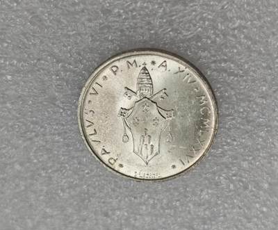 瓶子🏺第212期拍卖会  意大利1976年500里拉FAO版银币  原光