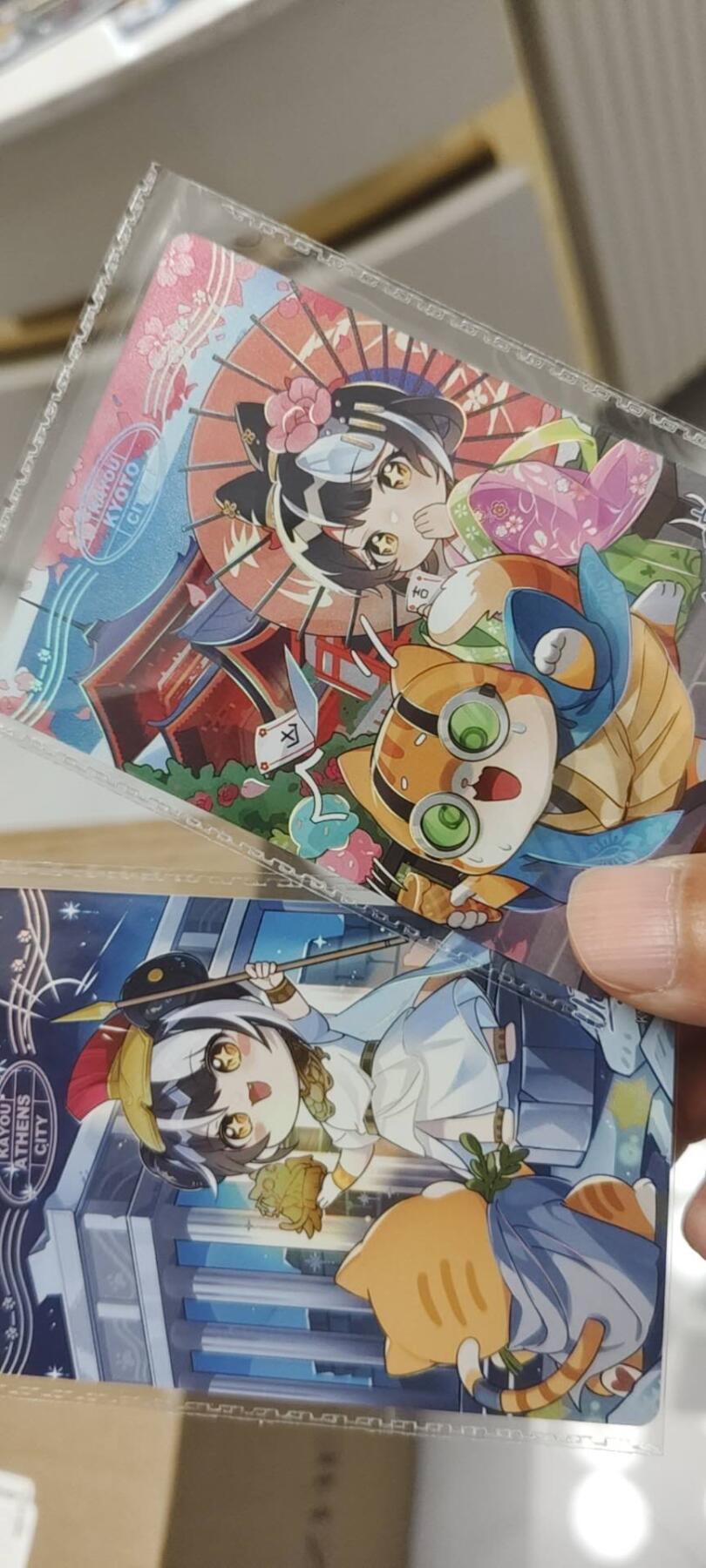 秋原瞳的小店第二十五期（持续收拍，时光冉冉，又是即将带走🍁🍁🍁飘落🌨️🌨️🌨️的季节，一大批好物正在路上，敬请期待） 卡友抽卡机城市卡一对