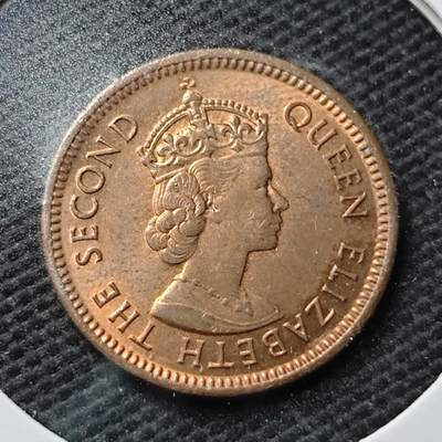 KK钱币收藏小铺 第355场 2月预留时间 周末发货 -  1971毛里求斯1分铜币