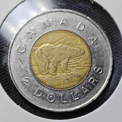 KK钱币收藏小铺 第355场 2月预留时间 周末发货 -  加拿大2元