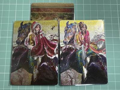 卡牌发烧友第19期，随单带裸卡，进群享包邮（持续收拍品，每周六晚23:50截拍，焱卡文化，范特卡，琳琅卡藏，国潮卡牌专场） - 焱卡文化 罐儿绘 四大美女 王昭君 浮雕折光