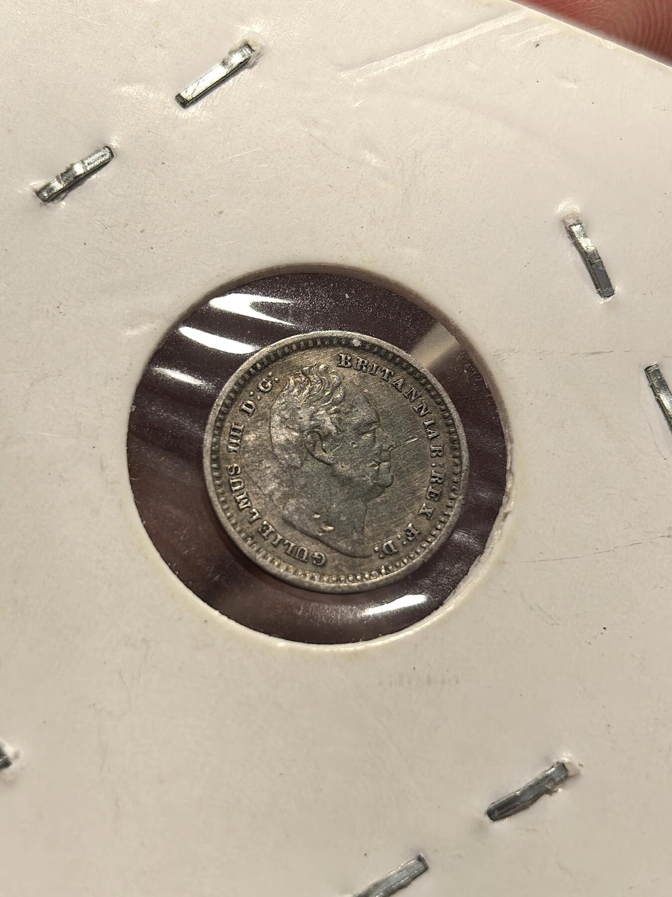 博洋堂世界钱币拍卖第143期（全场包邮） 英国1835年威廉四世1.5便士银币