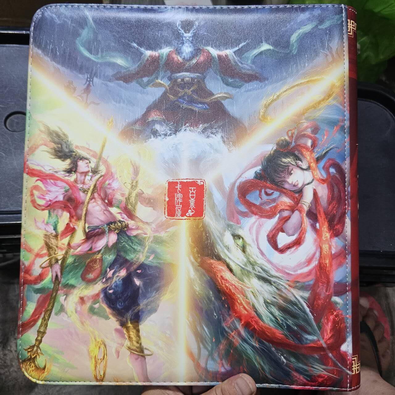 龙虎卡牌第五十九场（无佣金，满120包邮，周六晚上结拍，欢迎送拍） 9宫卡册 百里嘉宁封神主题卡册（无内页）
