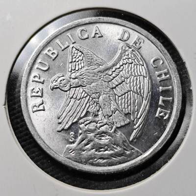 KK钱币收藏小铺 第355场 2月预留时间 周末发货 -  1975智利1分