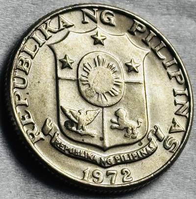 神仙姐姐-中外币专场22 原光好品1972 年菲律宾 25 分