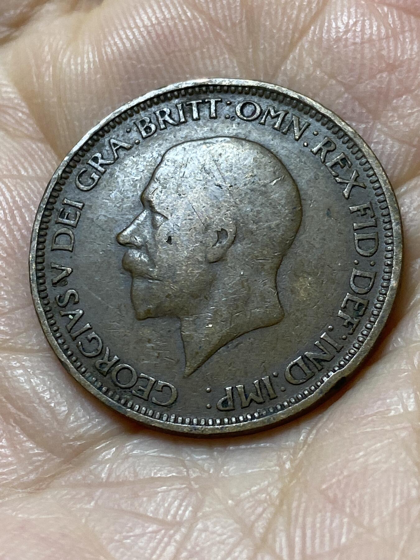 2025年第一百一十一场(总第一百三十七场）外国好品散币(免佣金) 英国🇬🇧1929年半便士(乔治五世第三版)