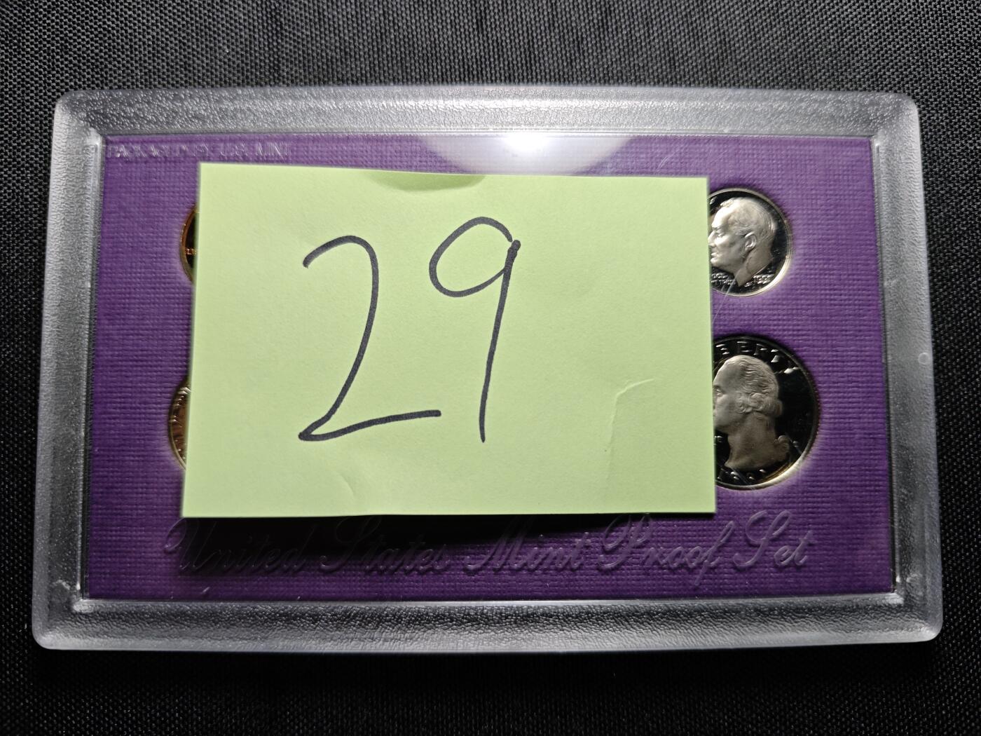 KK钱币收藏小铺  （套币 批量/好品散币 银币）专场  2月预留时间 周末发货  1991美国大小面值清年一套 精制币！