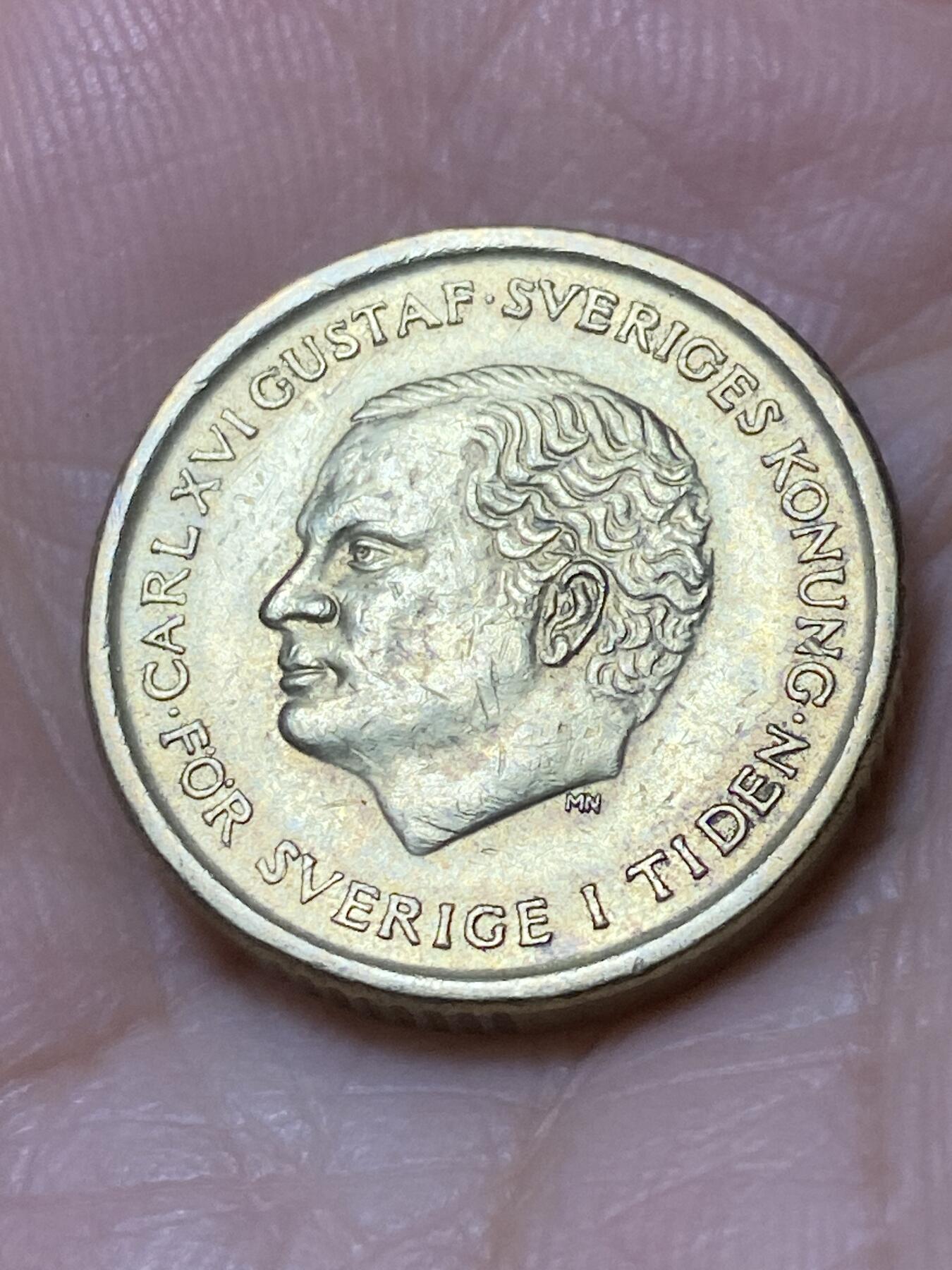 2025年第一百一十一场(总第一百三十七场）外国好品散币(免佣金) 瑞典🇸🇪1992年10克朗(卡尔十六世古斯塔夫时期)