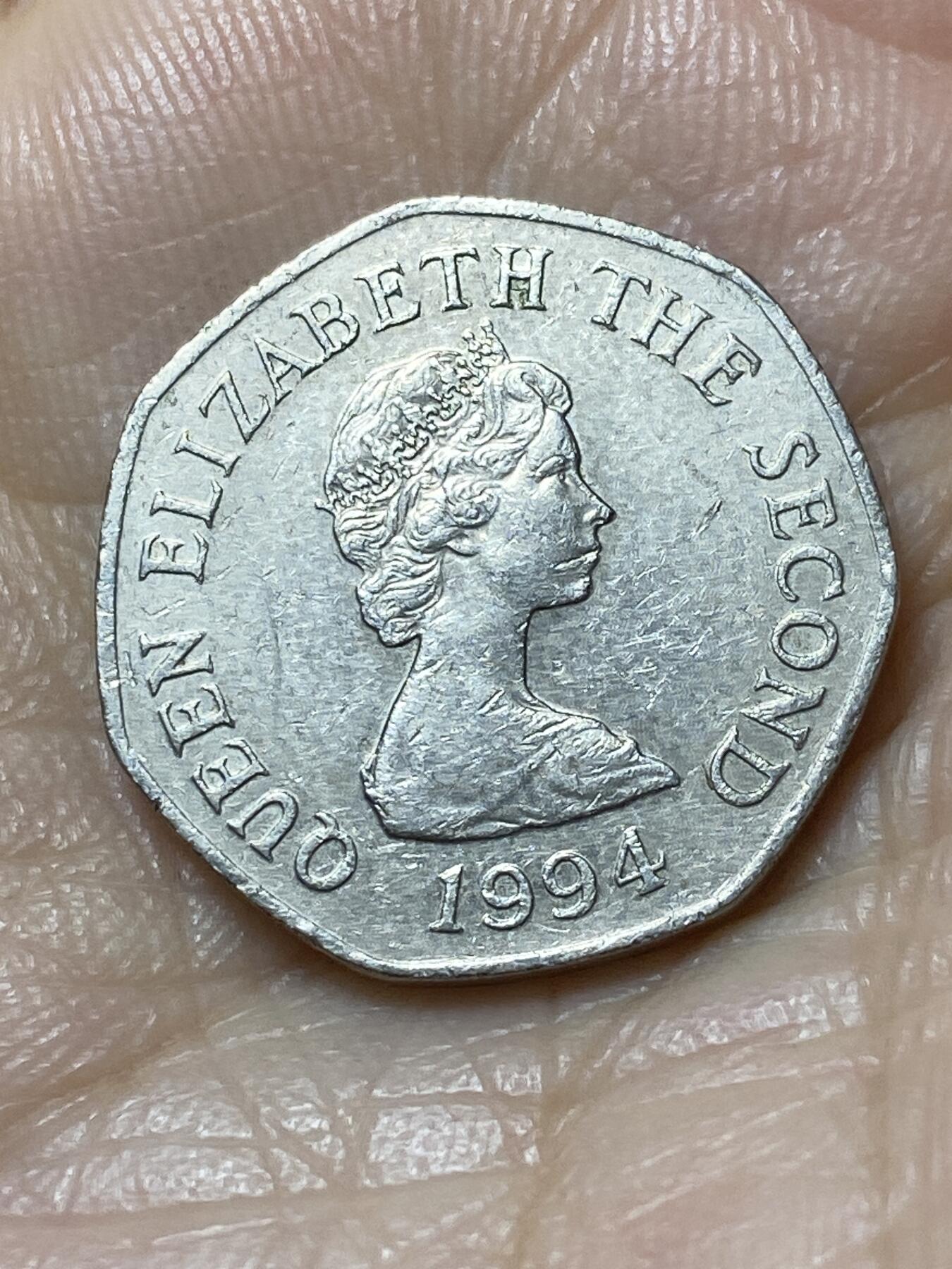 2025年第一百一十一场(总第一百三十七场）外国好品散币(免佣金) 英属泽西岛🇯🇪1994年20便士