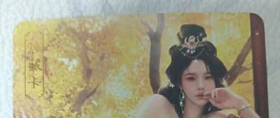 花开卡拍第43期（10月19号周日截拍，品控勿拍!!!拍品不寄存，运费5元，自制卡难免瑕疵，可能存在轻微撞角爆边等出厂瑕疵，品控介意勿拍！） - 卡将欲女传 步练师 艺术版 彩闪