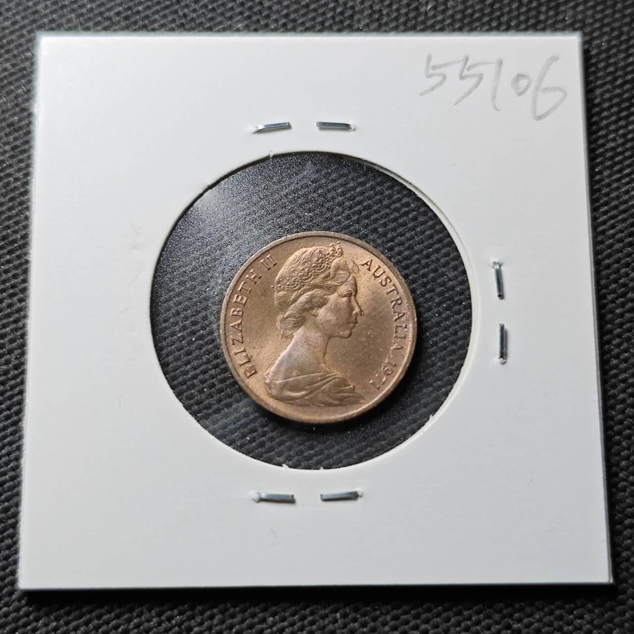 KK钱币收藏小铺 第355场 2月预留时间 周末发货  澳大利亚1分铜币 好品