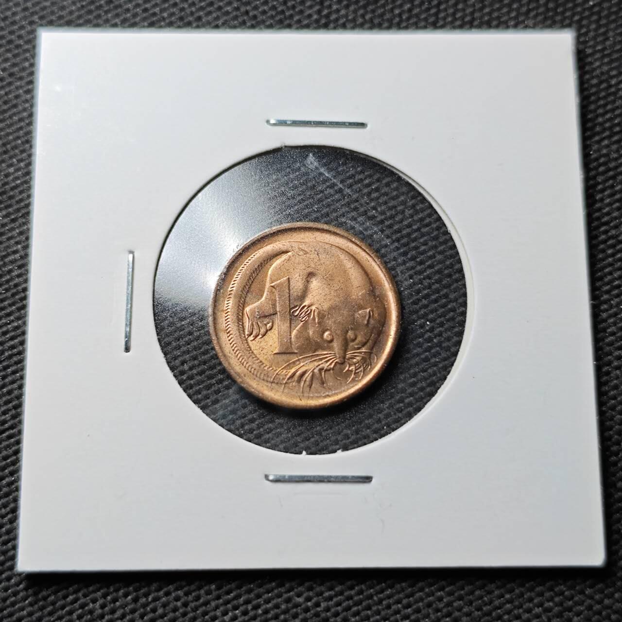 KK钱币收藏小铺 第355场 2月预留时间 周末发货  澳大利亚1分铜币 好品