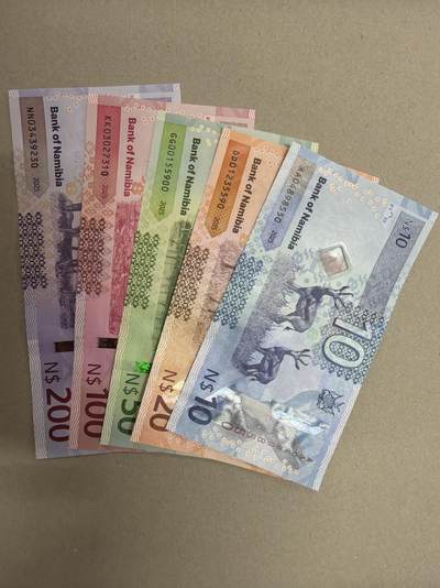 新版2025年纳米比亚10-200元套币（尾一同套币） - 尾0