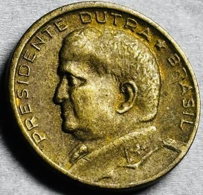 神仙姐姐-中外币专场22 好品 1955 年巴西 50 分