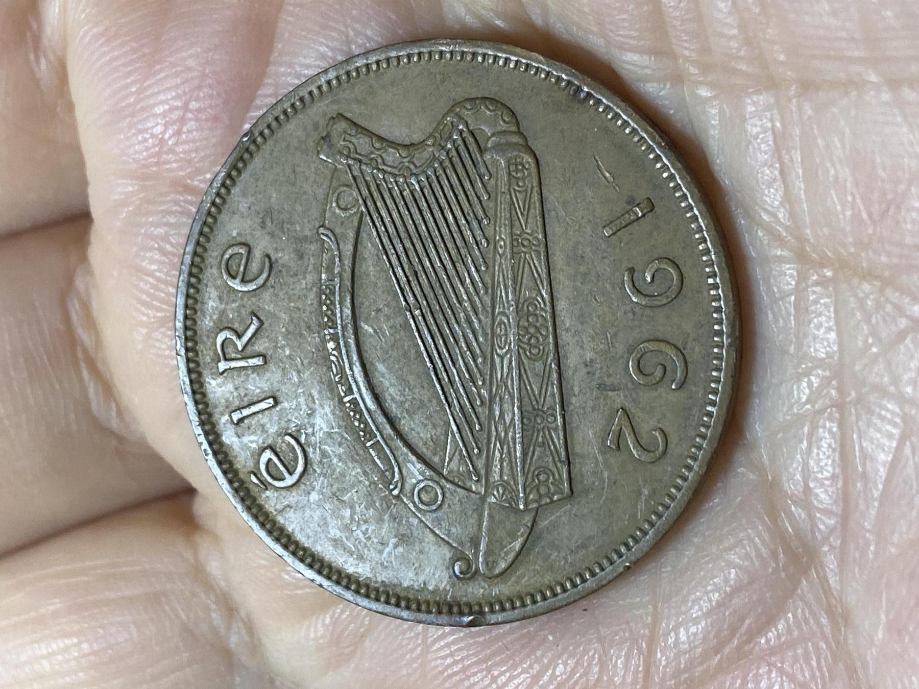2025年第一百一十一场(总第一百三十七场）外国好品散币(免佣金) 爱尔兰🇮🇪1962年1便士(共和国时期第一套)