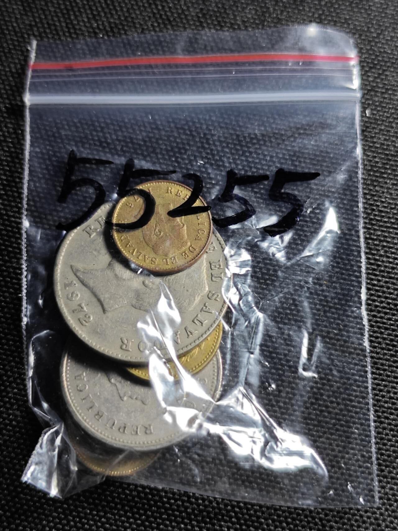 KK钱币收藏小铺 第355场 2月预留时间 周末发货  萨尔瓦多一组6枚