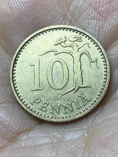 2025年第一百一十一场(总第一百三十七场）外国好品散币(免佣金) - 芬兰🇫🇮1972年10盆尼(S标)