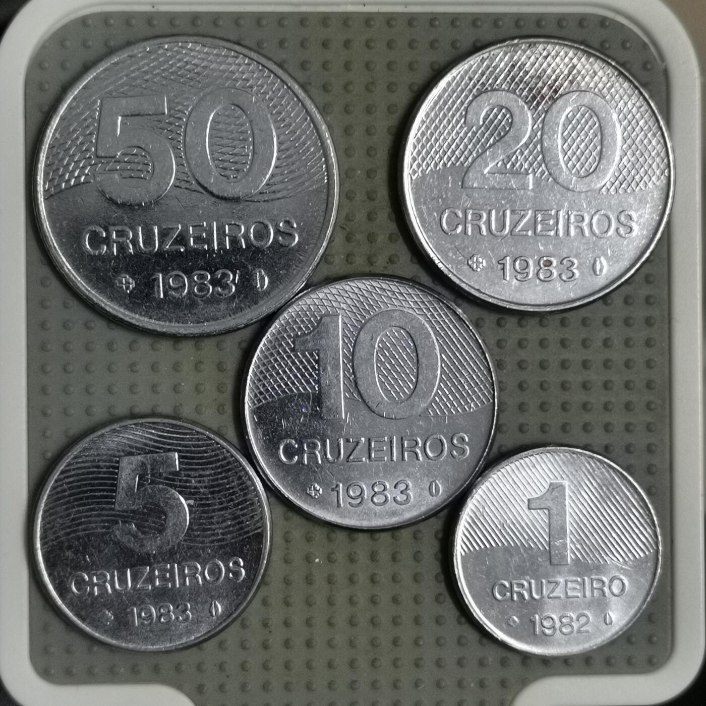 2025年第101场各国散币拍卖（总第101场） 巴西5枚