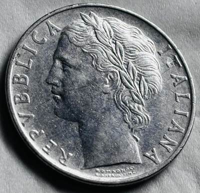 神仙姐姐-中外币专场22 1958 年意大利 100 里拉