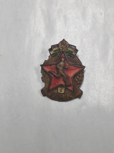 韵星假日拍卖第二十八期 -- Rimey Holidays Auction 28 - 匈牙利人民共和国青年一级体育荣誉证章 第一版国徽极早期版本 带号版本 768697号