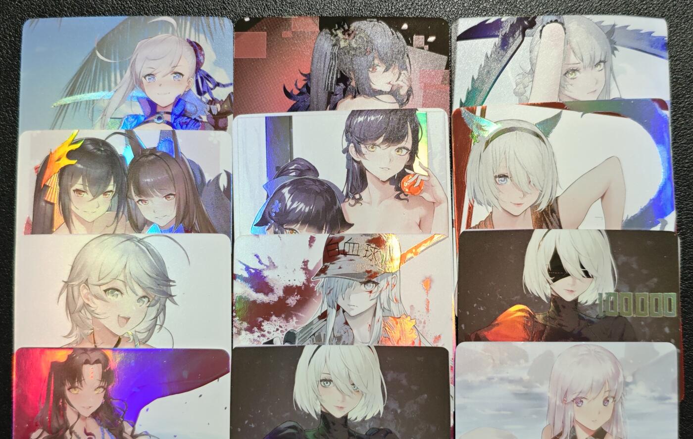 天玑星卡拍第130期《10.20周一截拍》持续收拍收评中 满赠卡需备注 燎原文化 ACG 动漫美女 彩闪 十二张