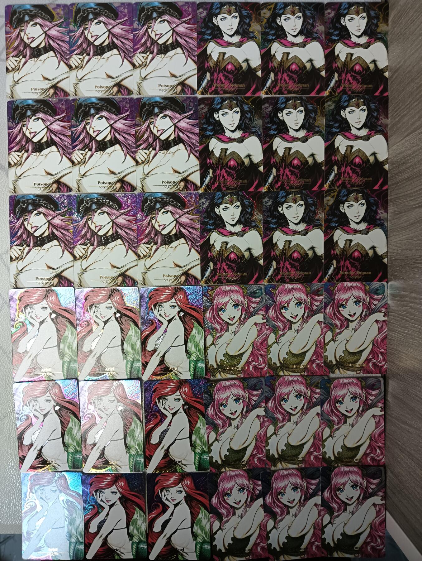花开卡拍第43期（10月19号周日截拍，品控勿拍!!!拍品不寄存，运费5元，自制卡难免瑕疵，可能存在轻微撞角爆边等出厂瑕疵，品控介意勿拍！）