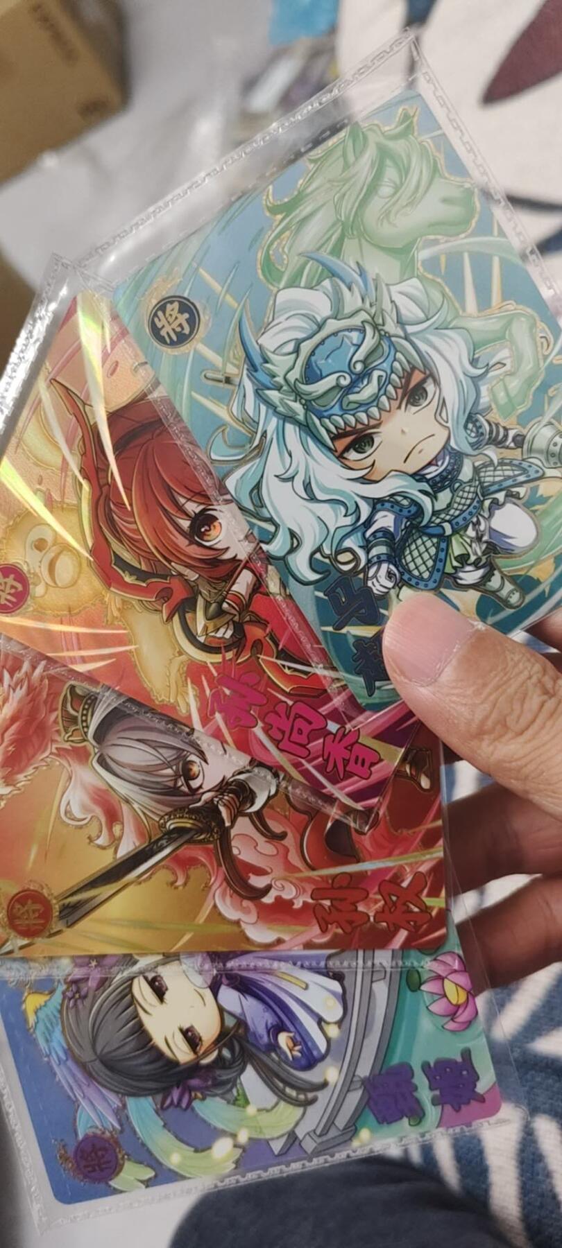 秋原瞳的小店第二十五期（持续收拍，时光冉冉，又是即将带走🍁🍁🍁飘落🌨️🌨️🌨️的季节，一大批好物正在路上，敬请期待） 卡游三国萌将卡原膜一组4张