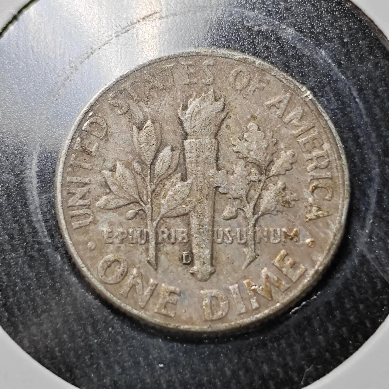 KK钱币收藏小铺  （套币 批量/好品散币 银币）专场  2月预留时间 周末发货 1964美国10分银币 