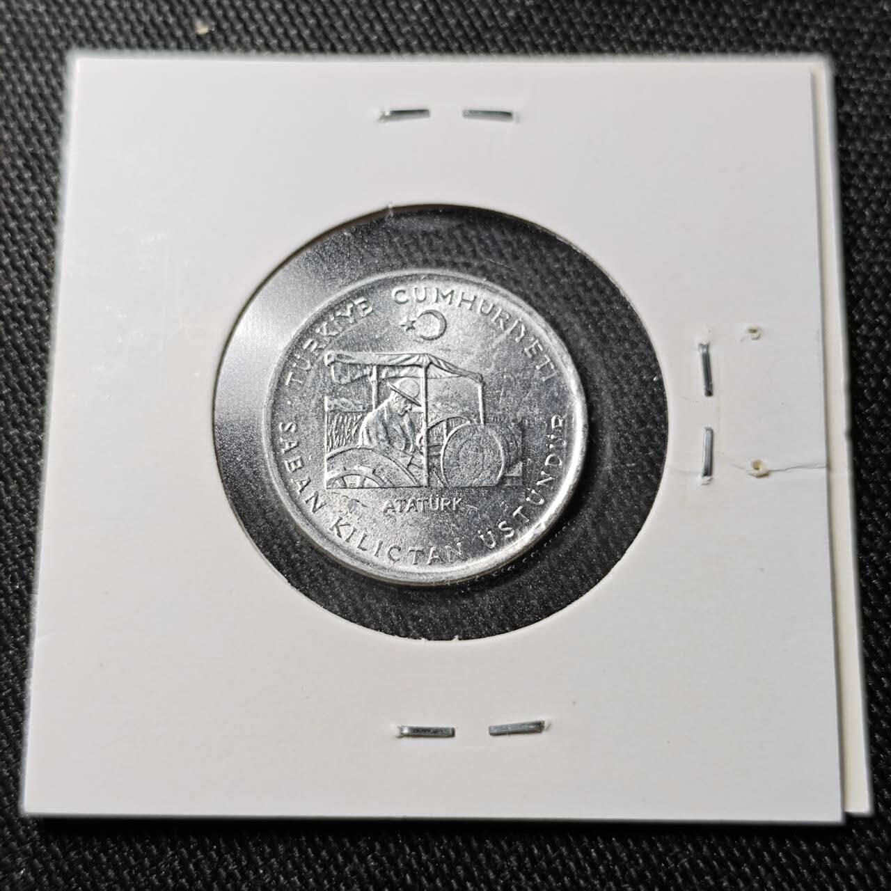 KK钱币收藏小铺  （套币 批量/好品散币 银币）专场  2月预留时间 周末发货 1975土耳其10库鲁纪念币 农粮纪念币 