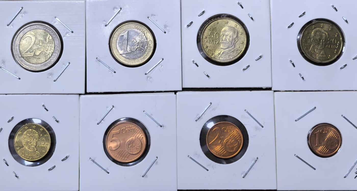 北京马甸外国币专卖第145期，外国币专场，陆续上拍，欢迎关注 希腊欧元