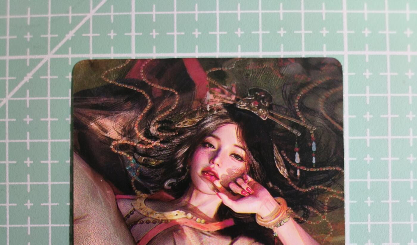 C先生卡牌 第14期 《神州百花谱》《Art系列》《人间传》持续收拍品中... 【普卡】燎原×刷子《人间传》夏姬 近景大头卡