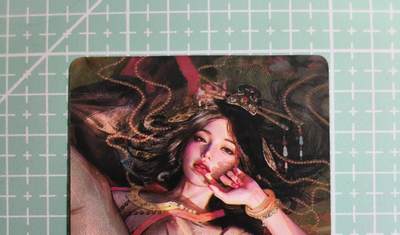 C先生卡牌 第14期 《神州百花谱》《Art系列》《人间传》持续收拍品中... - 【普卡】燎原×刷子《人间传》夏姬 近景大头卡