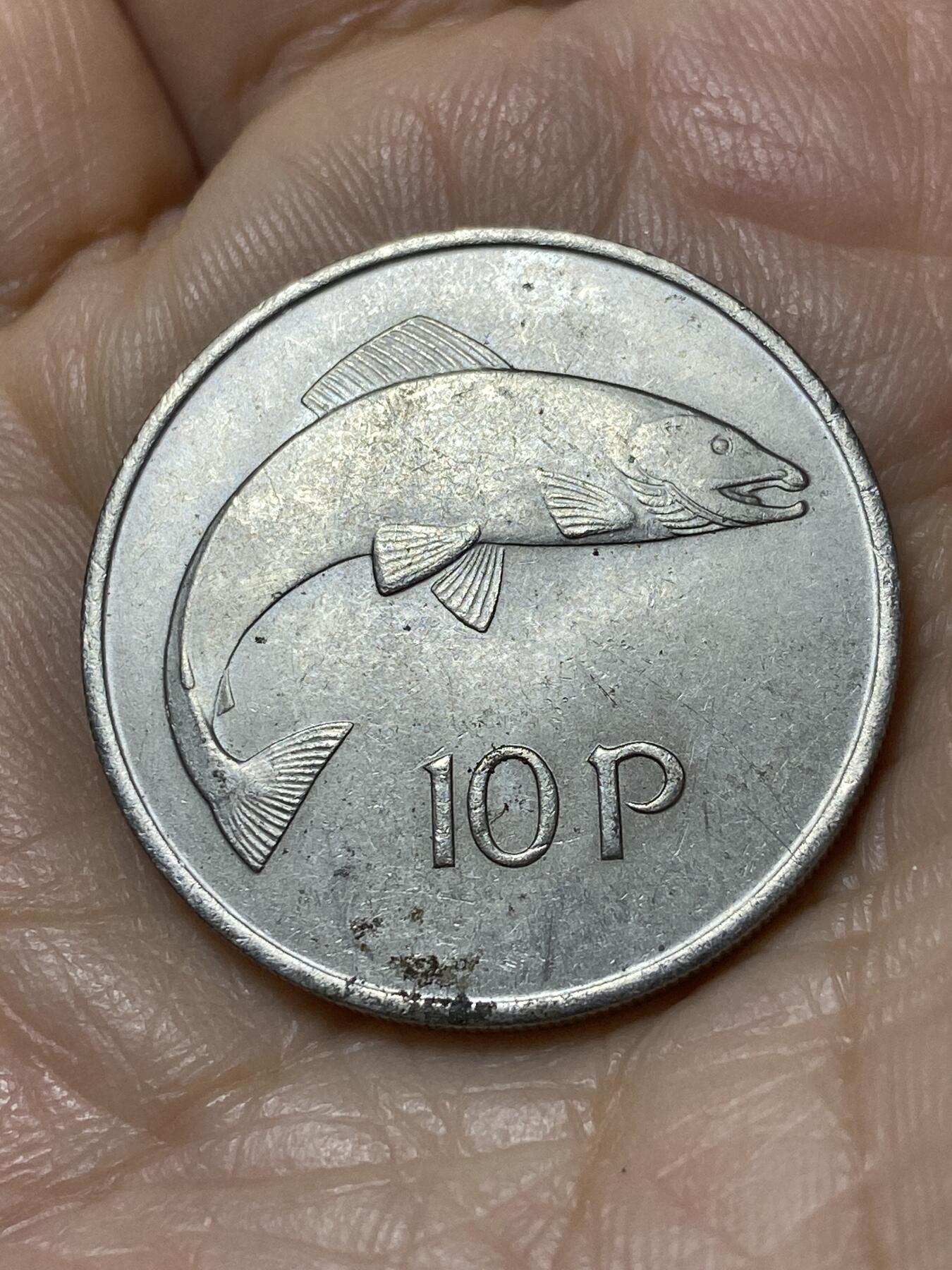 2025年第一百一十二场(总第一百三十八场）外国好品散币(免佣金) 爱尔兰🇮🇪1969年10便士(共和国时期第二套第一版)