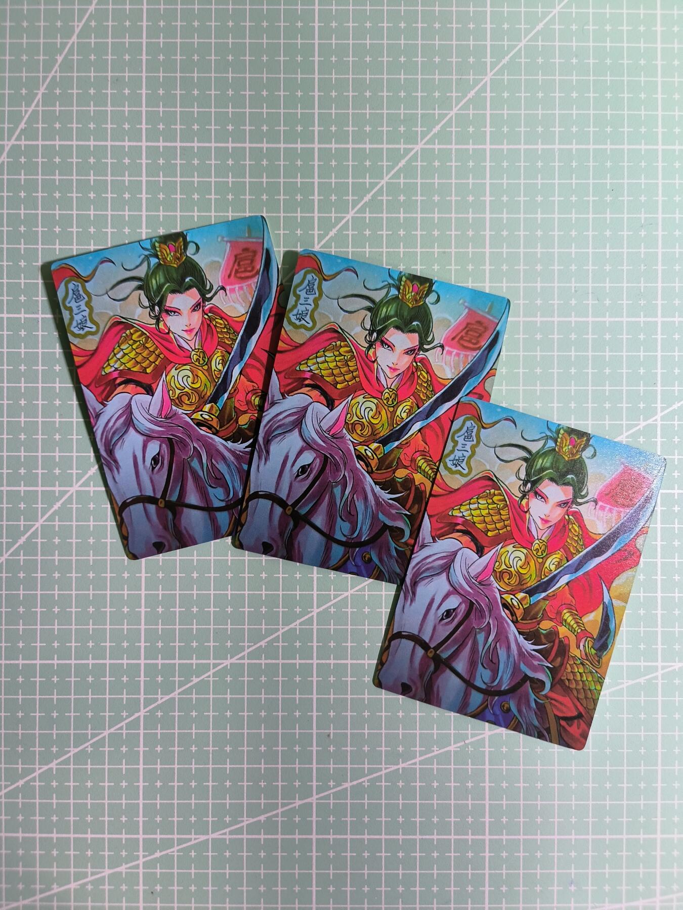 C先生卡牌 第14期 《神州百花谱》《Art系列》《人间传》持续收拍品中... 【普卡】天玑星出品《扈三娘》满赠卡 3宫