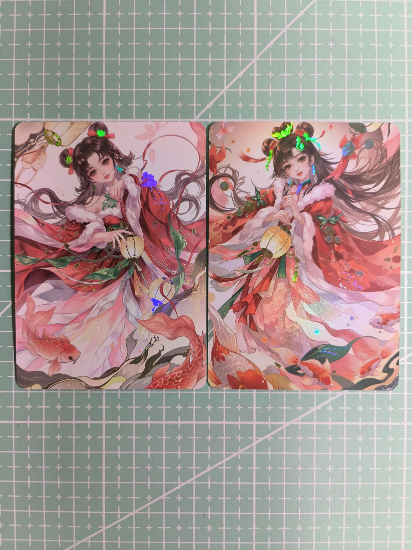 C先生卡牌 第14期 《神州百花谱》《Art系列》《人间传》持续收拍品中... 【彩闪】墨卡文化《蛇年福袋》一帆风顺 2张