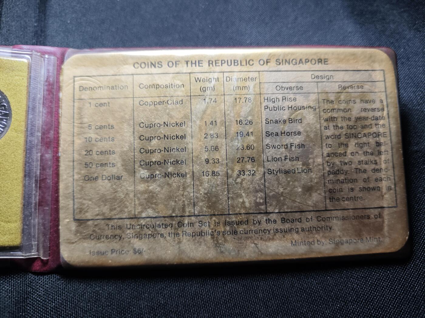 KK钱币收藏小铺  （套币 批量/好品散币 银币）专场  2月预留时间 周末发货 1980新加坡大小面值清年一套 生肖猴主题 