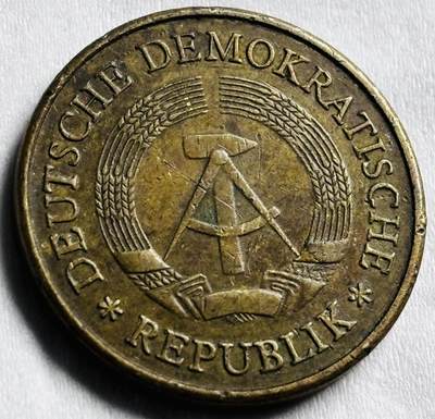 神仙姐姐-中外币专场22 1969 年东德 20 芬尼铜币