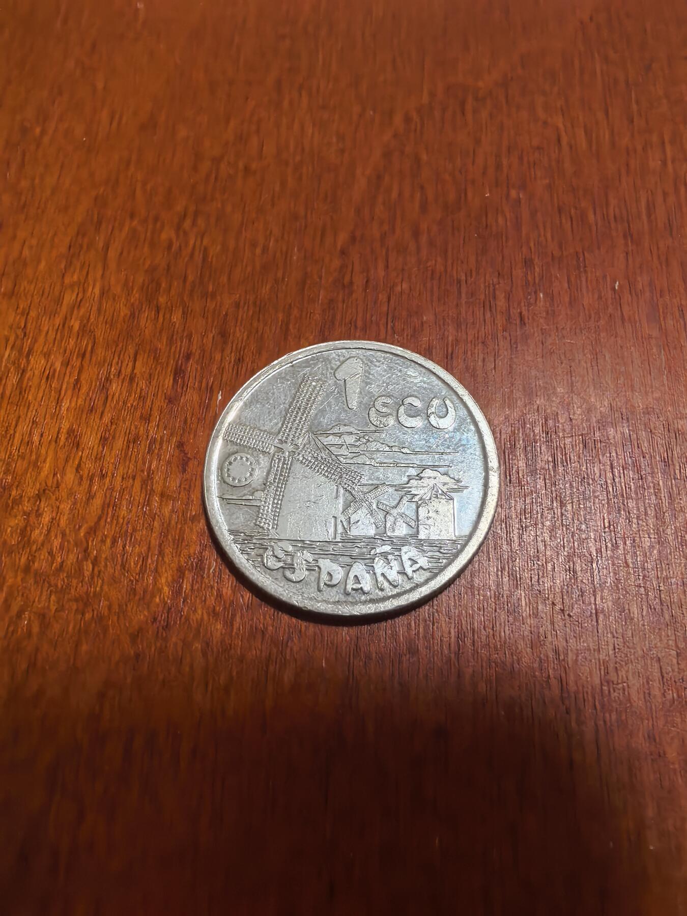 长老汇蛇年精选第六十二场拍卖 1994西班牙唐吉坷德1埃居银币