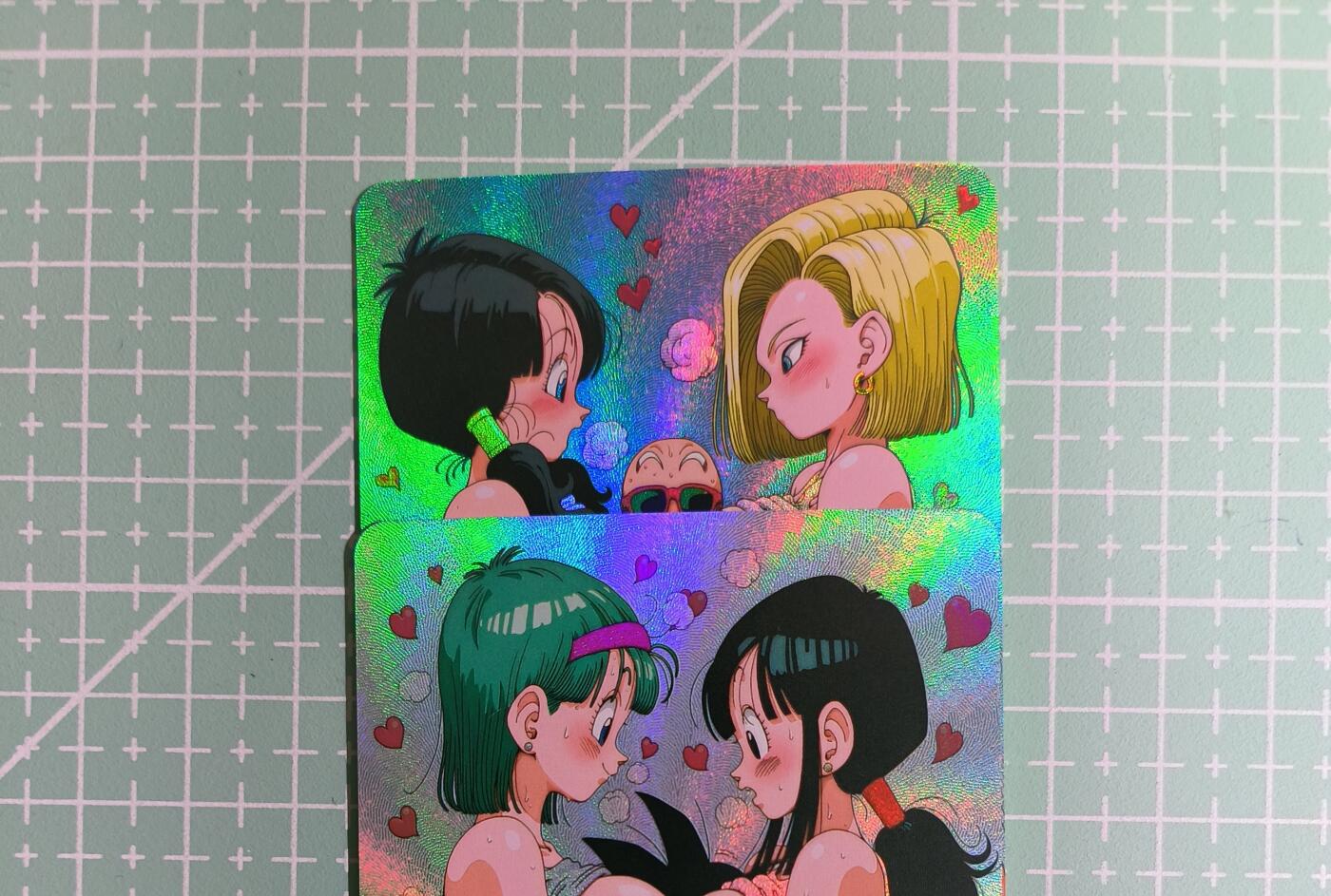 C先生卡牌 第14期 《神州百花谱》《Art系列》《人间传》持续收拍品中... 【彩闪】日漫《七龙珠》艺术卡 2张