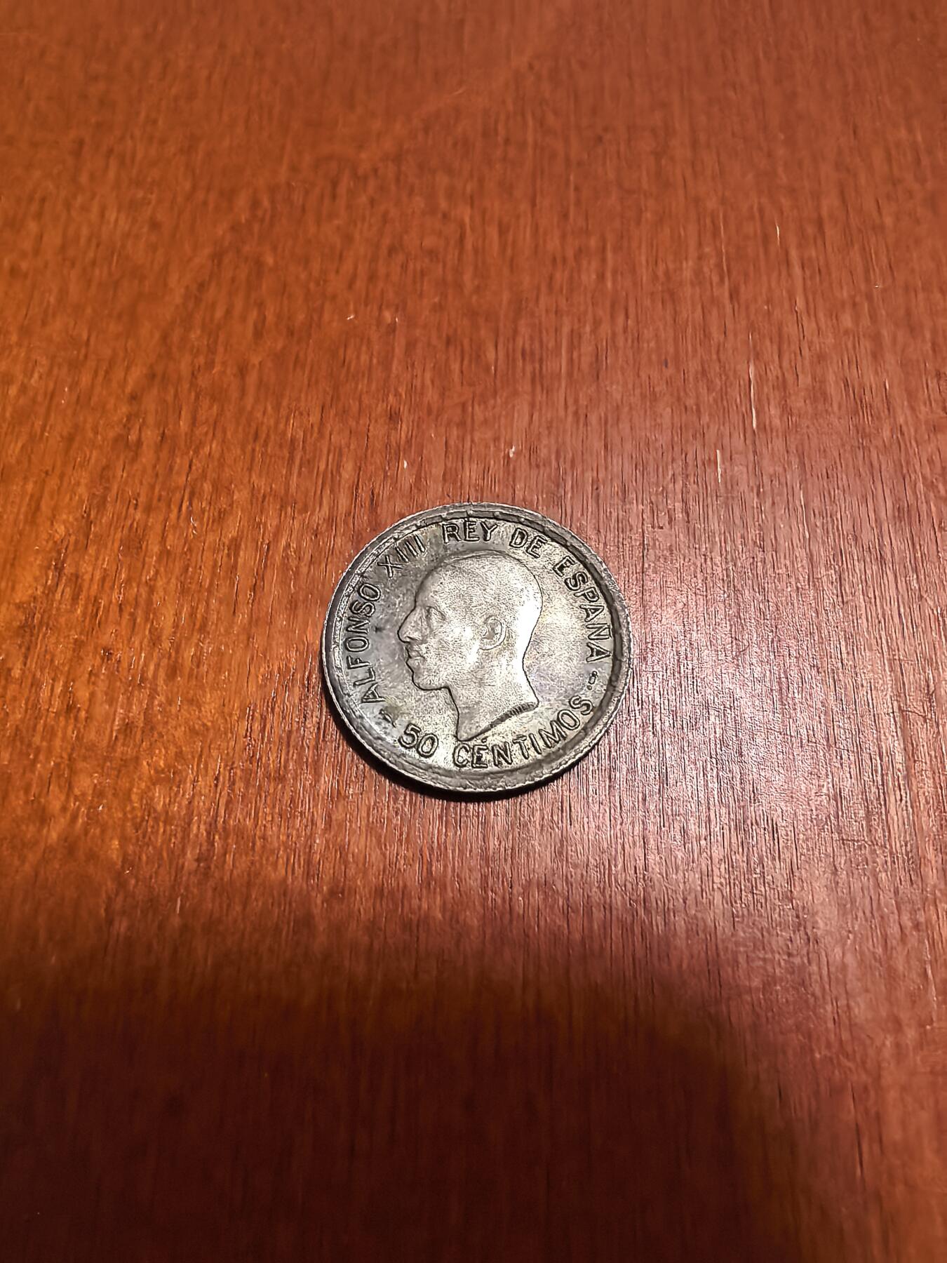 长老汇蛇年精选第六十二场拍卖 1926西班牙阿方索十三世50分银币，2.5克835银