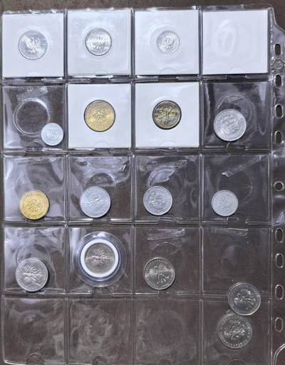 北京马甸外国币专卖第145期，外国币专场，陆续上拍，欢迎关注 波兰散币