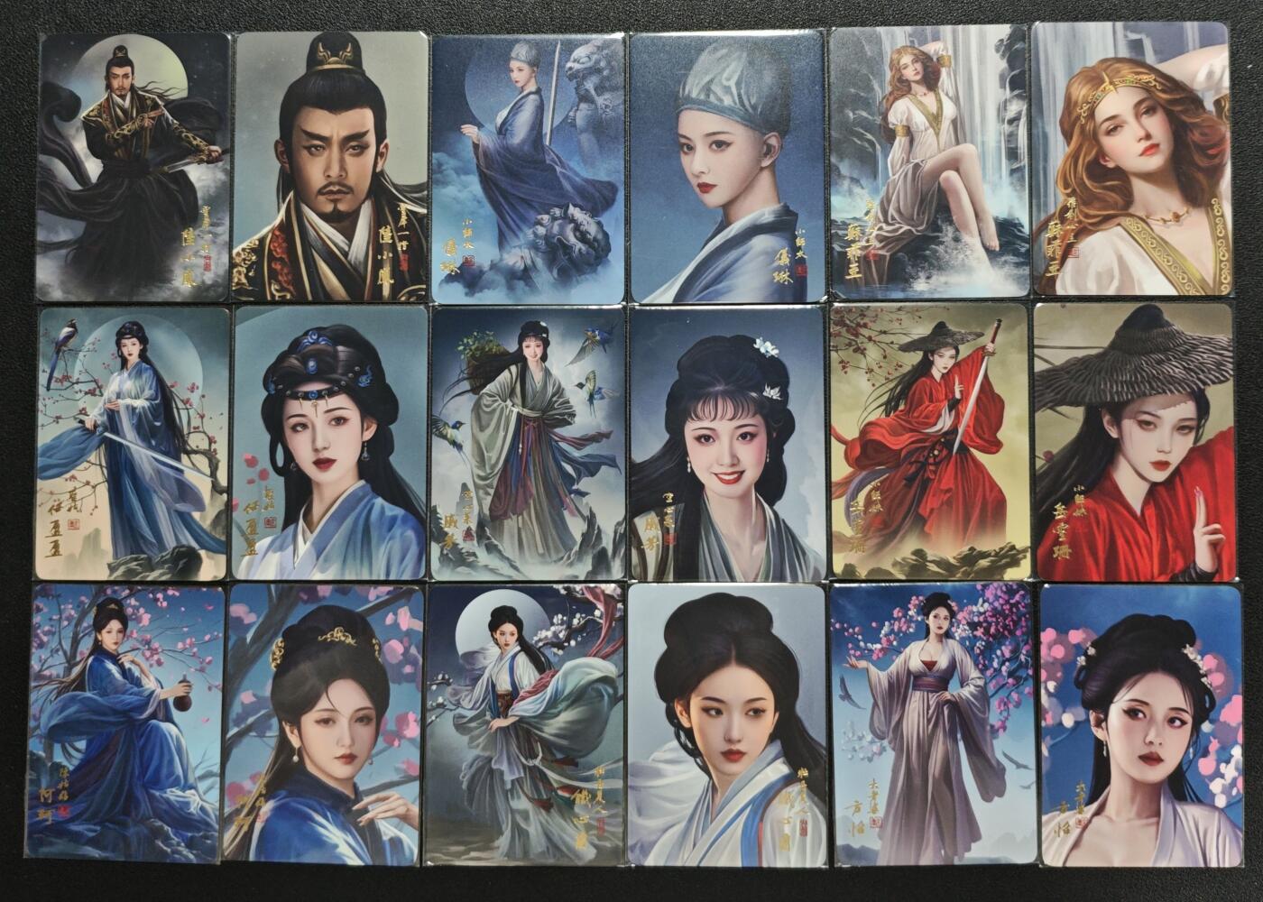 天玑星卡拍第130期《10.20周一截拍》持续收拍收评中 满赠卡需备注 阿毛玩卡 寻梦武侠 普卡 十八张