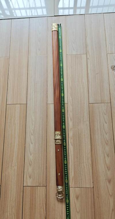 红色经典收藏拍卖专场 - 工艺品 未开刃 龙泉非遗传承 彩陨唐刀 