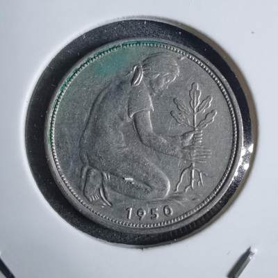 沼泽如烟--第877场 - 德国1950年50芬尼