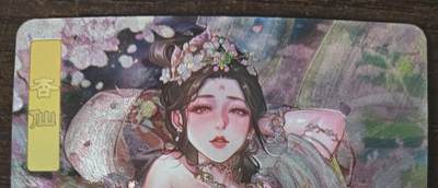 花开卡拍第43期（10月19号周日截拍，品控勿拍!!!拍品不寄存，运费5元，自制卡难免瑕疵，可能存在轻微撞角爆边等出厂瑕疵，品控介意勿拍！） - 砖家 卡册卡 艳绝西游 杏仙 粗闪1张