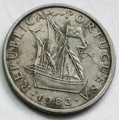 神仙姐姐-中外币专场22 1964 年葡萄牙 5 埃斯库多