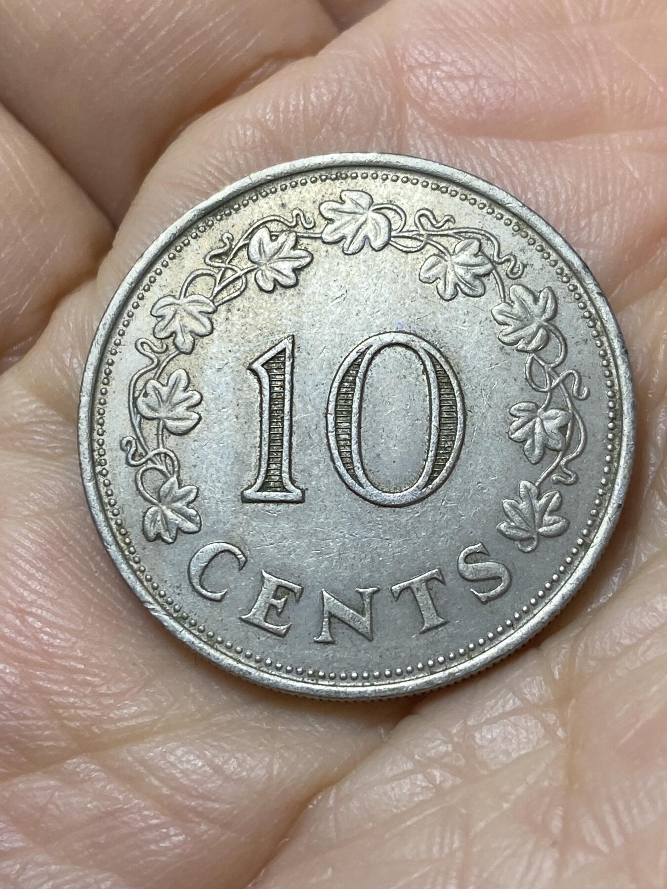 2025年第一百一十二场(总第一百三十八场）外国好品散币(免佣金) 马耳他🇲🇹1972年10分(第一套首发年)